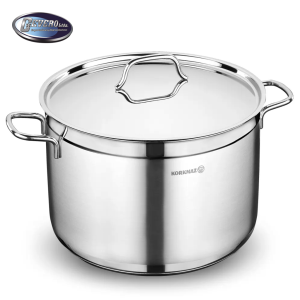 A1032 CACEROLA ALFA EXTRA PROFUNDA 14 LT. ACERO INOXIDABLE