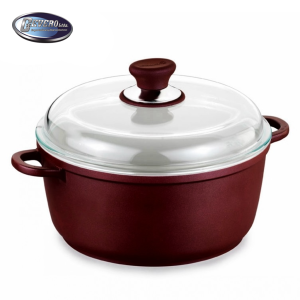 CACEROLA FINE-CAST DE ALUMINIO RECUBIERTA DE CERAMICA 4 LTS.