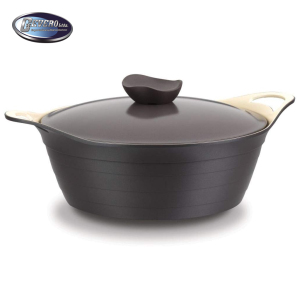 CACEROLA BAJA NATURA CERAM ALUM 24