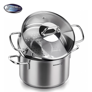 CUSCUSERO PERLA ACERO INOXIDABLE SET DE 3 PZAS