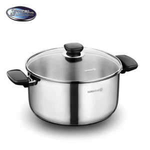 CACEROLA KAPPA 28X14 CM / 8,5 L. - NEGRO KORKMAZ