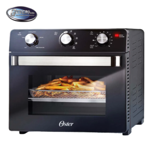 HORNO CON FREIDORA ANTIADHERENTE DE 22L COLOR NEGRO