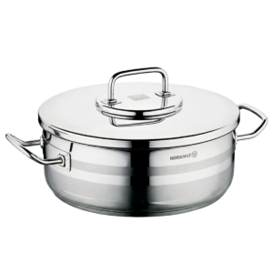 A2038 CACEROLA BAJA ASTRA2 DE ACERO INOX CON UNA CAPACIDAD DE 10.5L